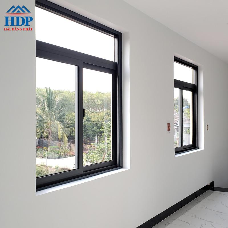 kích thước cửa sổ nhôm kính 2 cánh