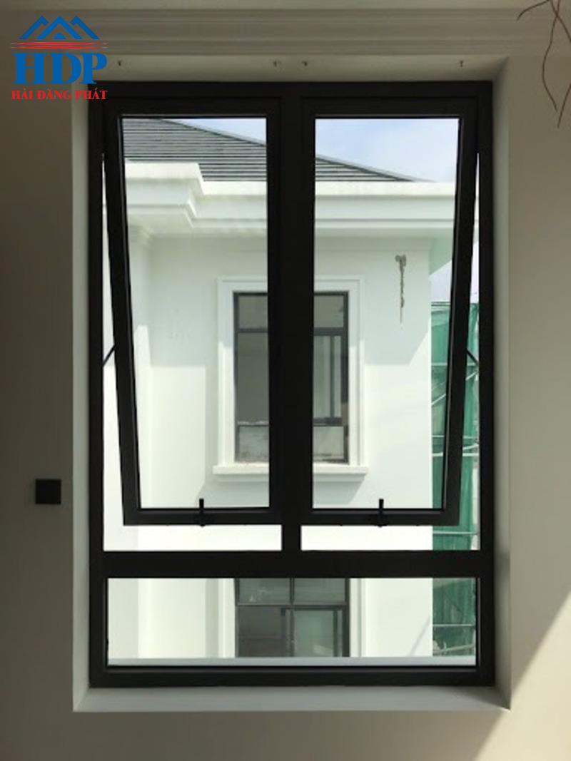 kích thước cửa sổ nhôm kính 2 cánh