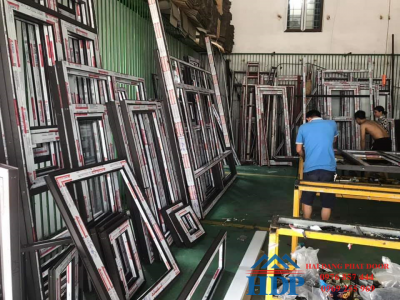 Cửa nhôm Xingfa sản xuất trực tiếp tại xưởng Hải Đang Phát Door 